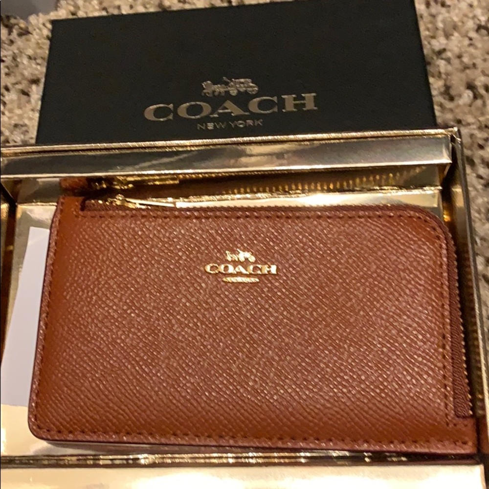 Coach card holder